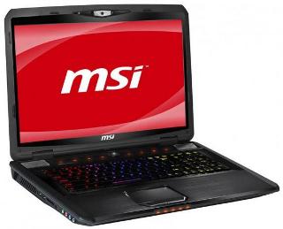 MSI odhaluje 17,3palcový notebook GX780