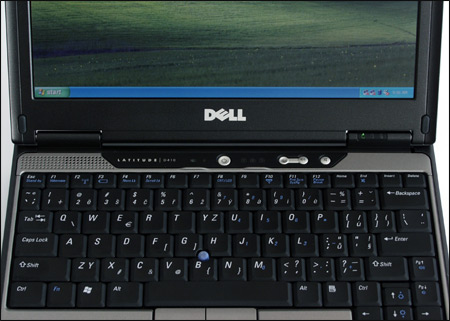 Dell Latitude D410: notebook jako dělaný na práci v terénu