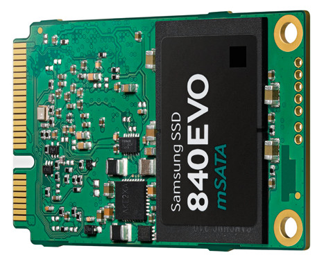 Samsung SSD 840 EVO nyní i mSATA s kapacitou 1 TB