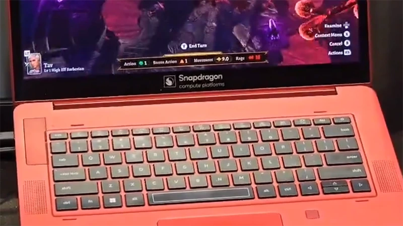 Snapdragon X Elite by měl rozjet většinu her pro Windows, BG3 zvládá při 30 fps