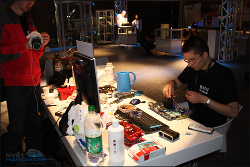 Finále evropského mistrovství v přetaktování s MSI