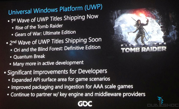 Microsoft promluvil o herních plánech platformy UWP a API DX12