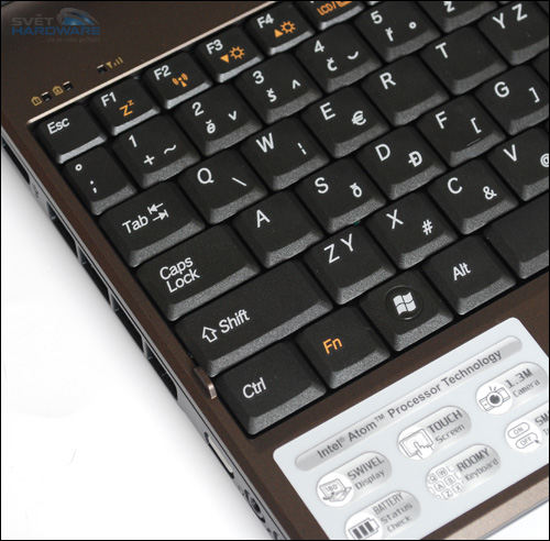 Gigabyte T1028X a M1022M: speciální netbooky