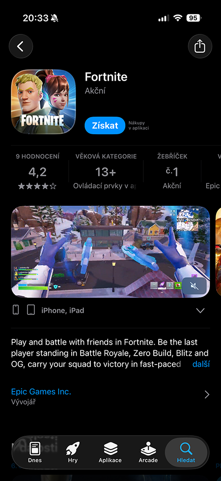Apple App Store - Fortnite