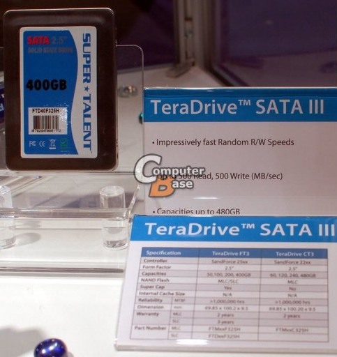 Super Talent si také připravil SSD se SandForce SF-2000