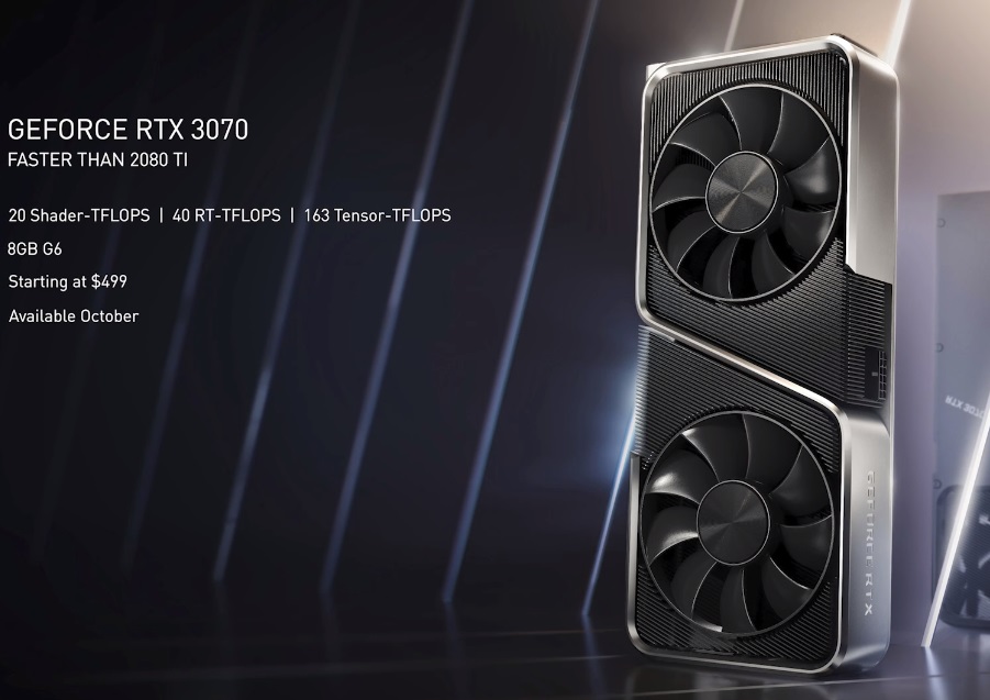 NVIDIA ukazuje nové GeForce RTX 3000, sledujte s námi