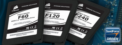 Corsair přichází s 90GB a 180GB SSD Force