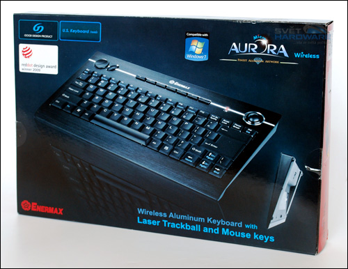 Enermax Aurora: Trackball připraven