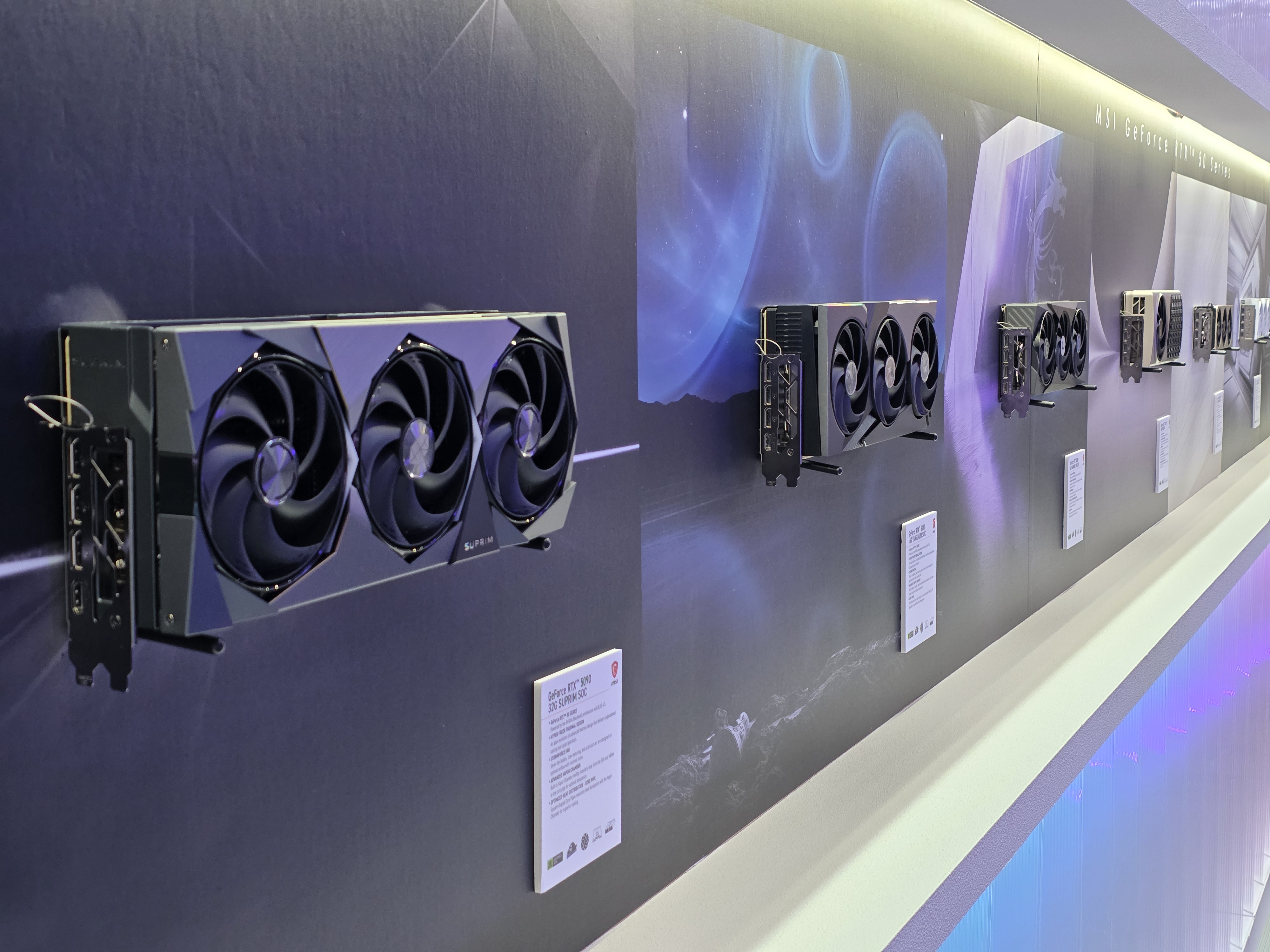 Computex 2026: MSI ukázalo inovativní grafiky RTX 5090