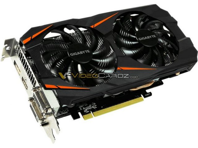 Gigabyte ukázal GeForce GTX 1060 5GB Windforce OC