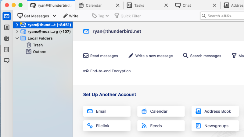 Mozilla Thunderbird dostává update desetiletí a plánuje kompletní redesign