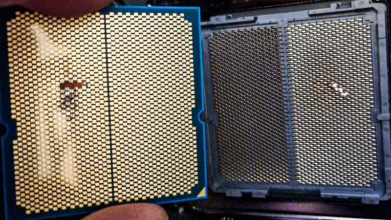 Shořel další Ryzen 7 9800X3D, tentokrát při sledování televize