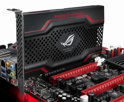 ASUS ROG RAIDR Express: SSD pro PCI Express