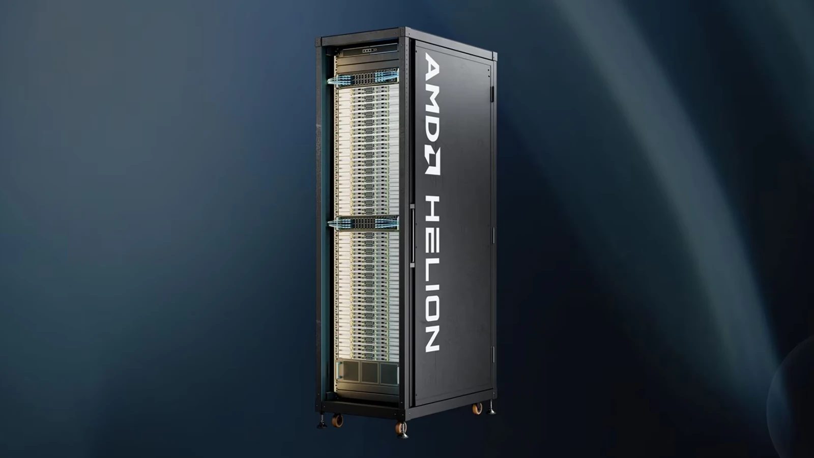 AMD představuje rack Helion. Může mít až 32.768 jader Zen 6