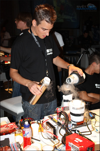 Finále evropského mistrovství v přetaktování s MSI