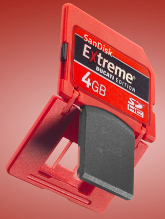 Společnosti SandDisk a Ducati uzavřely dohodu