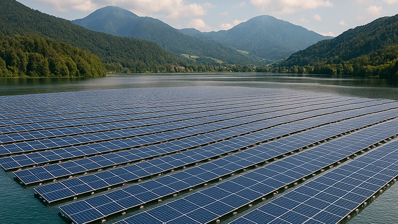 Slovinci zakryjí 50 % jezera solárními panely, největší plovoucí elektrárna v EU má mít 140 MW