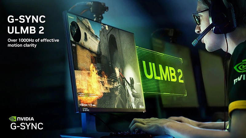 Nvidia uvedla ULMB 2, má efektivně dosahovat výkonu 1000Hz+ monitorů