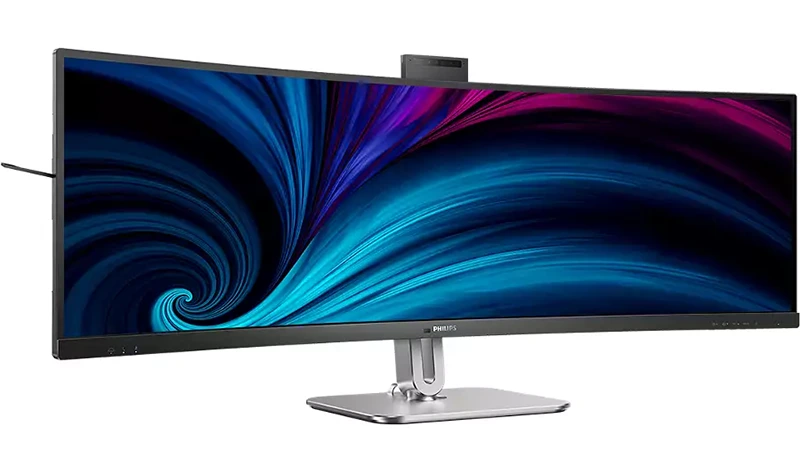 Zakřivený 48,8" monitor Philips 49B2U5900CH přináší až 100W USB PD