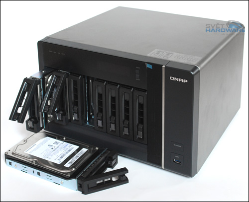 QNAP TS-879 Pro: firmware 3.5 se ukazuje