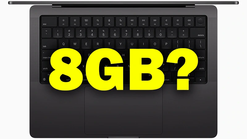 Apple se nás snaží přesvědčit, že 8GB RAM je dost, prý je to jak 16 GB u konkurence