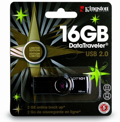 Kingston uvádí vánoční omezenou edici flash disků