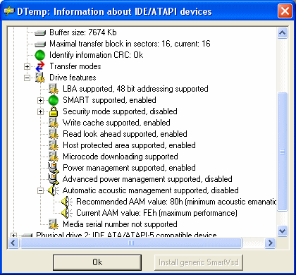 Megatest 250GB disků: 1. část