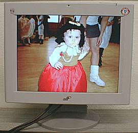 15" LCD monitor ADI Microscan i610