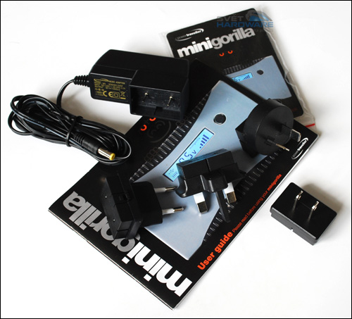 Powertraveller minigorilla: dobíjení na cestách