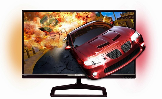 Philips uvádí 27" 3D IPS s Ambiglow