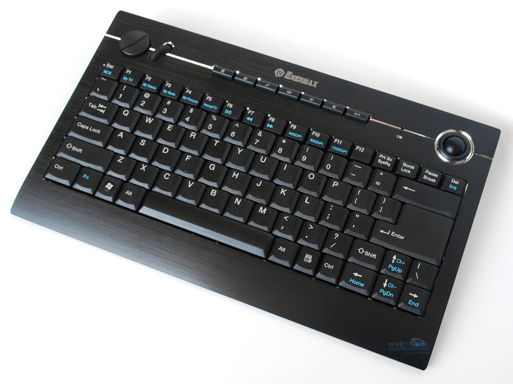 Enermax Aurora: Trackball připraven