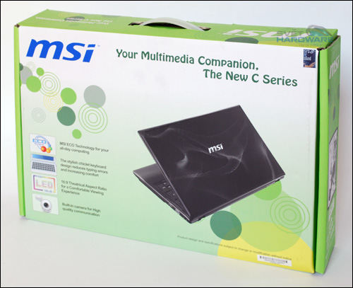 MSI CR650: hybridní AMD Brazos