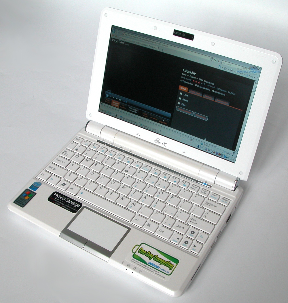 Asus Eee PC 1000HE: baterie na celý den?