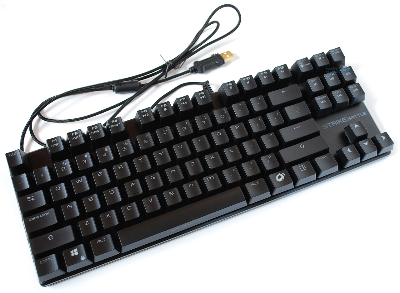 Ozone Strike Battle: kompaktní herní klávesnice