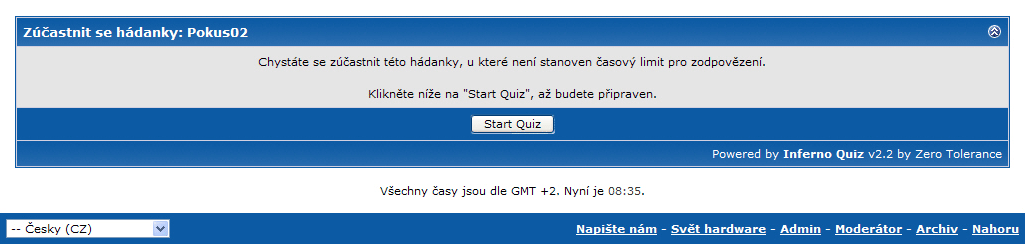Diskuzní fórum - Laboratoř SHW