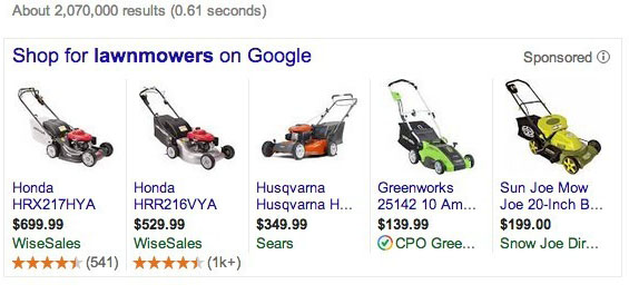 Google přidává do vyhledávání hodnocení zboží. Kopíruje Amazon?