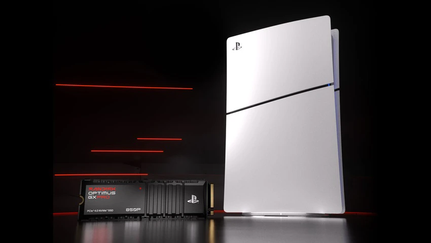 SanDisk Optimus GX PRO 850P: SSD pro PS5 stojí v 8GB kapacitě jak 5 PlayStationů