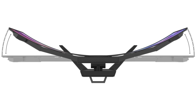 Rovný nebo zakřivený? Ohýbací 45" OLED Corsair Xeneon Flex umí oboje