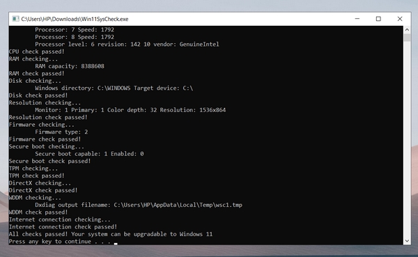 Lepší než od Microsoftu. WhyNotWin11 otestuje kompatibilitu s Windows 11