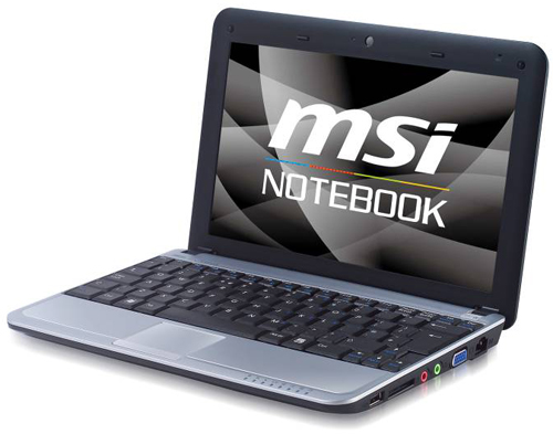 MSI představuje netbook U115 s hybridním úložným systémem