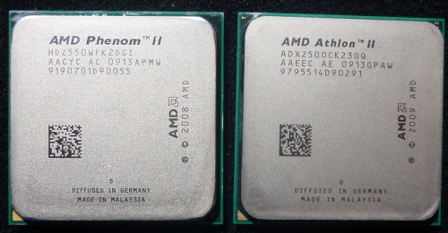 AMD oficiálně uvádí dvoujádrové procesory Athlon II a Phenom II