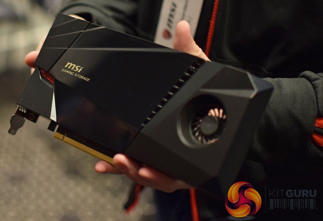 MSI ukázalo kartu Gaming Storage do běžných PC pro velice rychlé úložiště