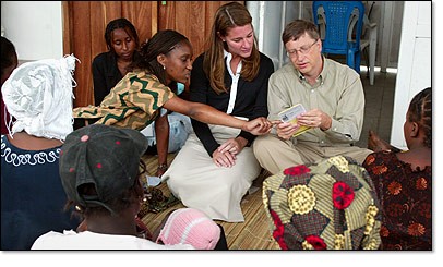 Bill Gates pomáhá bojovat s malárií