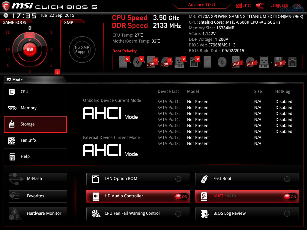 MSI Z170A Xpower Gaming: titanová deska