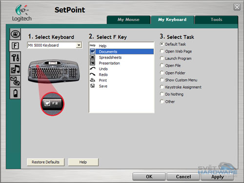 Logitech Cordless Desktop MX 5000 Laser