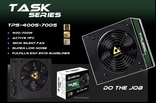 Chieftec uvádí zdroje TASK s 80 Plus Bronze