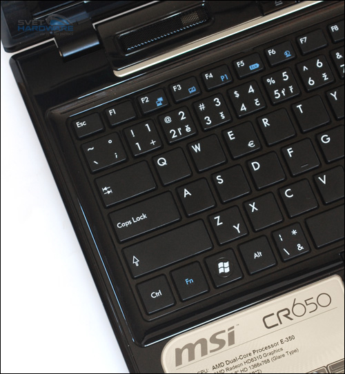 MSI CR650: hybridní AMD Brazos