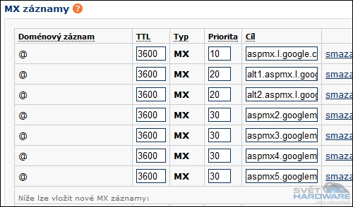Vše o Google Apps - 2. díl: Doména a konfigurace