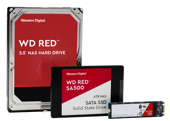 WD představuje 14TB HDD Red i Red Pro a první Red SSD