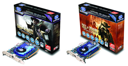 Sapphire řady Radeon HD 2600 s přibaleným Call of Juarez